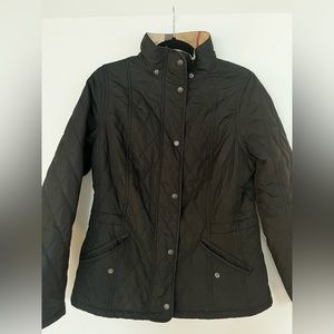 Barbour Women’s Jacket - Brand new. Quilted w/ plaid on inside. Size 8.